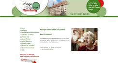 Desktop Screenshot of pflegestuetzpunkt.nuernberg.de