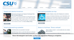 Desktop Screenshot of csu-stadtratsfraktion.nuernberg.de