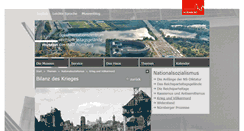 Desktop Screenshot of kriegsende.nuernberg.de