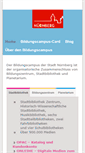 Mobile Screenshot of bildungscampus.nuernberg.de