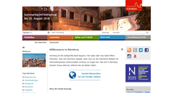 Desktop Screenshot of nuernberg.de